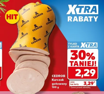 Kurczak gotowany Cedrob promocja w Kaufland