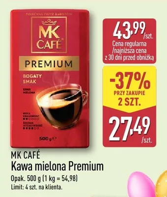 Kawa mielona Premium promocja w Aldi