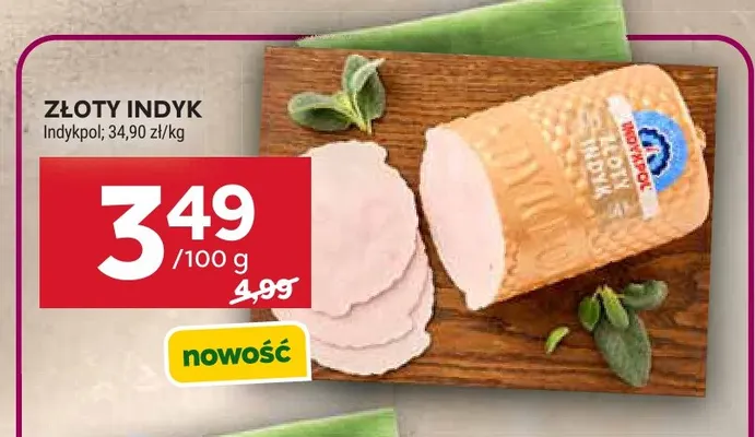 Złoty indyk Indykpol promocja w Stokrotka