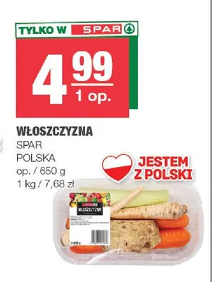 Włoszczyzna SPAR polska promocja w SPAR