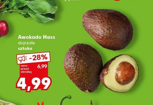 Awokado Hass dojrzałe promocja w Kaufland
