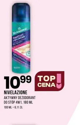 Aktywny dezodorant do stóp 4w1 Nivelazione promocja w Drogerie Natura