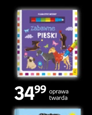 Książka Zabawne pieski oprawa twarda Wilga promocja w Empik