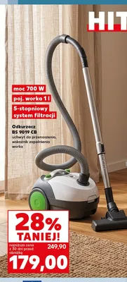Odkurzacz Clatronic BS 9019 CB promocja w Kaufland
