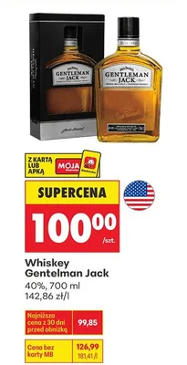 Whiskey promocja w Biedronka