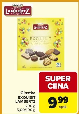 Ciastka Exquisit Cookies Collection promocja w Carrefour Market