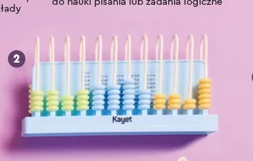 Liczydło drewniane Kayet promocja w Biedronka