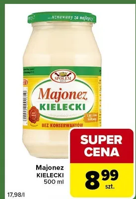 Majonez promocja w Carrefour Express