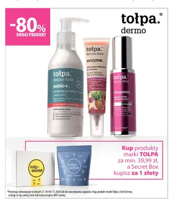 Produkty Tołpa Dermo promocja w Hebe