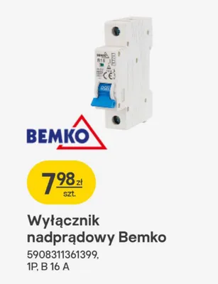 Wyłącznik nadprądowy  promocja w Castorama
