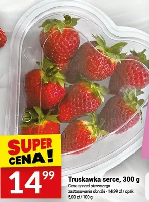 Truskawka serce promocja w Twój Market