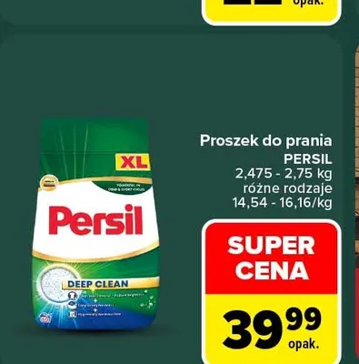 Proszek do prania Persil promocja w Carrefour Market