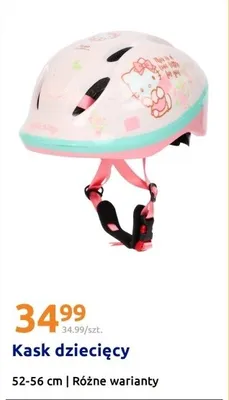 Kask dziecięcy 52-56 cm promocja w Action