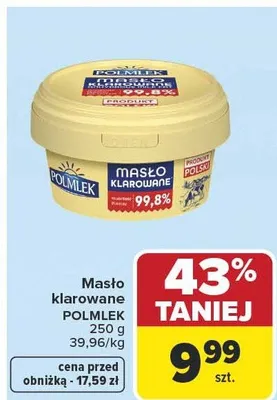 Masło klarowane promocja w Carrefour Market