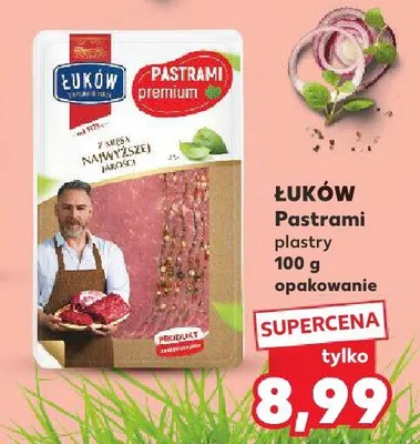 Pastrami plastry Łuków promocja w Kaufland
