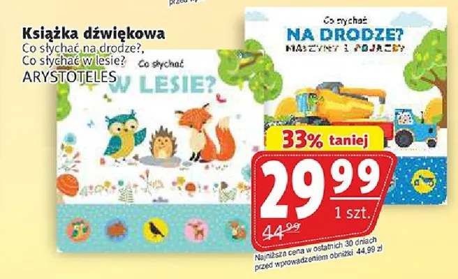 Książka dźwiękowa Co słychać w lesie? promocja w Prim Market