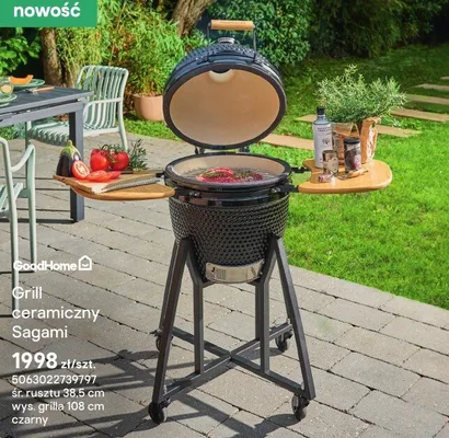 Grill ceramiczny Sagami promocja w Castorama