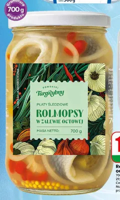 Rolmopsy w zalewie octowej Pomorski TargRybny promocja w Dino