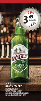 Piwo Namysłów Pils promocja w Arhelan
