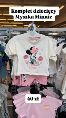 Komplet dziecięcy Disney Baby Myszka Minnie promocja w KiK