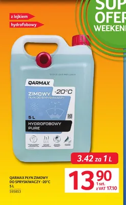 Płyn zimowy do spryskiwaczy -20°C Qarmax promocja w Selgros