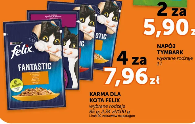 Karma dla kota Fantastic promocja w Euro Sklep