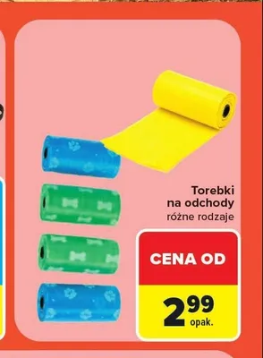 Torebki na odchody promocja w Carrefour