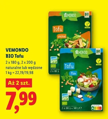 Tofu BIO wędzone promocja w Lidl
