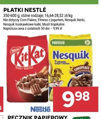 Płatki śniadaniowe Nestlé Nesquik promocja w Stokrotka