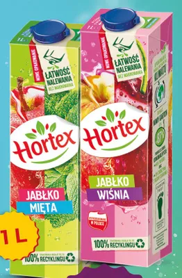 Napój Hortex jabłko-wiśnia promocja w Duży Ben