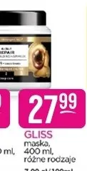 Gliss maska różne rodzaje Schwarzkopf promocja w Drogerie Jasmin