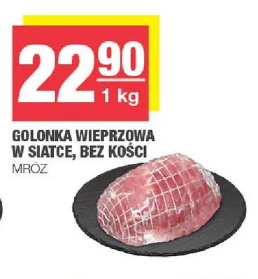 Golonka wieprzowa w siatce bez kości Mróz promocja w SPAR
