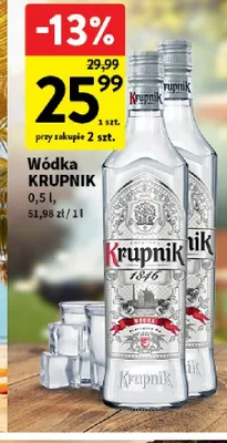 Wódka Krupnik promocja w Intermarche
