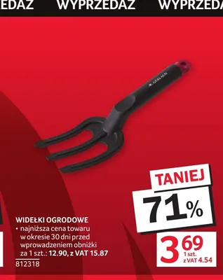 Widełki ogrodowe Gerlach promocja w Selgros