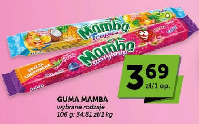 Guma mamba promocja w Euro Sklep