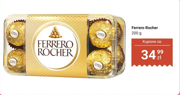 Praliny Ferrero Rocher promocja w Biedronka