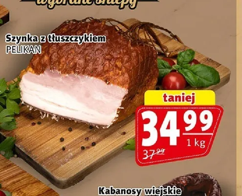 Szynka z tłuszczykiem Pelikan promocja w Prim Market