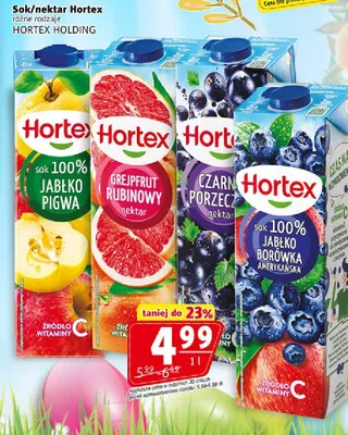 Sok/nektar różne rodzaje promocja w Prim Market