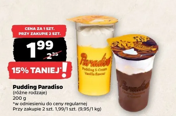 Pudding Paradiso promocja w Netto
