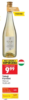 Wino Furmint promocja w Biedronka