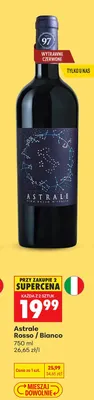 Wino czerwone Astrale Rosso promocja w Biedronka