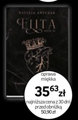 Książka Elita promocja w Empik