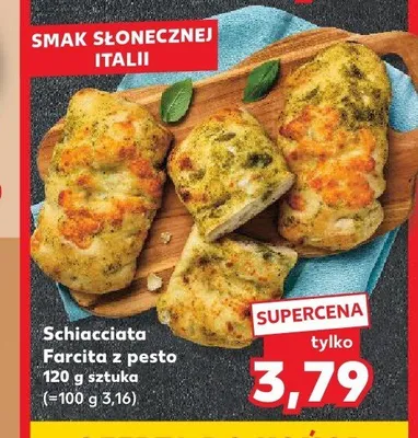 Schiacciata Farcita z pesto promocja w Kaufland