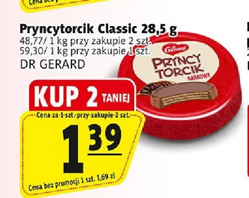 Pryncytorcik Classic promocja w Prim Market
