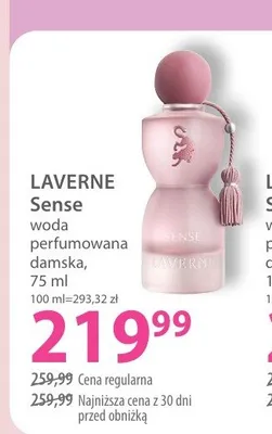 Woda perfumowana damska LAVERNE Sense promocja w Hebe