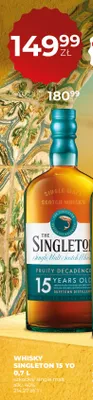 Whisky Singleton 15 YO promocja w Duży Ben