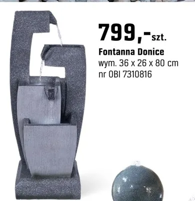 Fontanna Donice promocja w OBI
