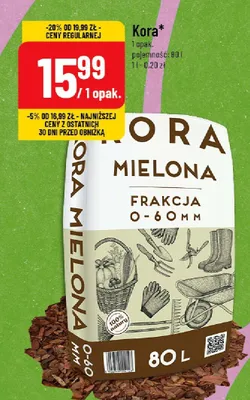 Kora mielona frakcja 0-60mm promocja w POLOmarket