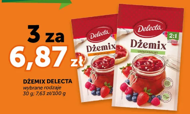 Dżemix Delecta promocja w Groszek