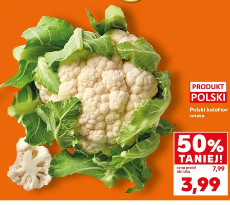 Kalafior polski promocja w Kaufland